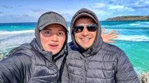 Австралия. Мы ошалели. Самая красивая дорога в мире. Нападение попугаев. Попали в шторм на корабле#7