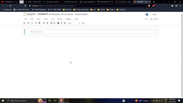 Install R and Link with Jupyter Notebook | Jupyter Interface | Markdown смотреть онлайн