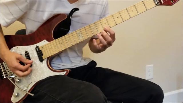 DEEP PURPLE - Wasted Sunsets (Guitar Cover) смотреть онлайн