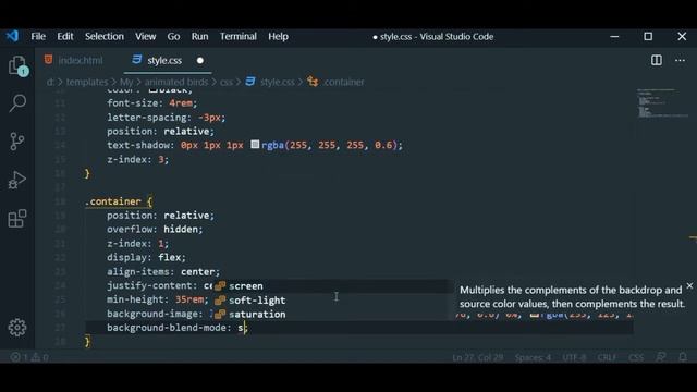 SVG Flying Bird Animation [ HTML & CSS ] | Omnibits смотреть онлайн