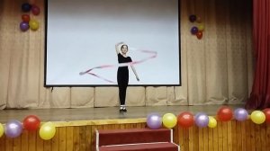 Маргарита Тюкинеева, 12 лет, Эстрадный танец танец с лентой