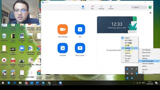 How To...Switch Languages on Zoom (English, Windows) смотреть онлайн