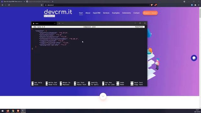 How To Create EspoCRM Extension With Composer Packages