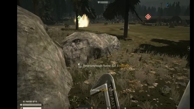 Heroes & Generals - Panther Tank - frontal Armor abuse смотреть онлайн