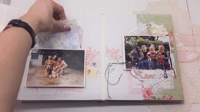 Обзор альбома для девушки. Скрапбукинг. смотреть онлайн