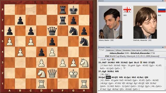AlphaZero с человеческим лицом: ВЕЛИКОЛЕПНАЯ ПАРТИЯ Джобавы и Грищука!