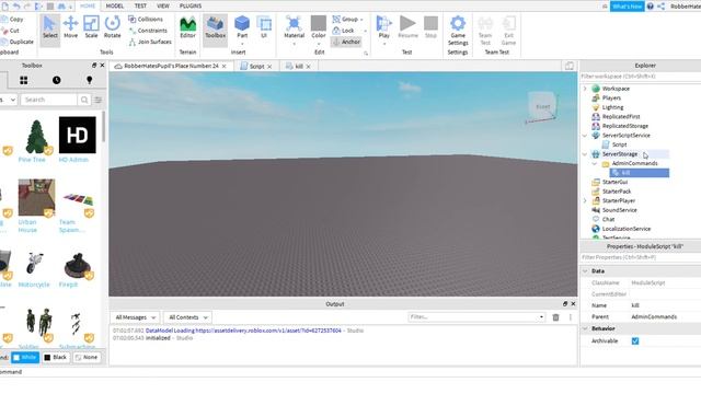 How to make a Custom Kill Command! | Roblox Studio смотреть онлайн