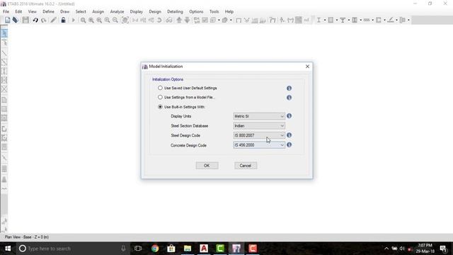 ETABS Tutorial (1. Import AutoCAD plan to ETABS) смотреть онлайн