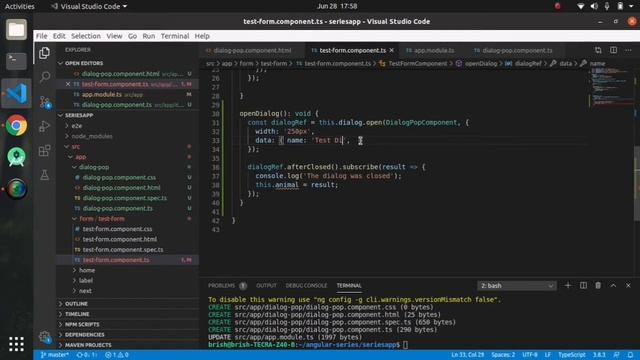 Angular 9 Tutorial For Beginners : Reusable Mat Dialog Component | Angular 9 With Material Design смотреть онлайн