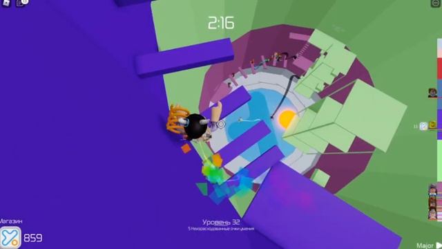 РОБЛОКС ТАВЕР ТОЛЬКО С ШИФТОМ!bRoblox Tower of hell... смотреть онлайн