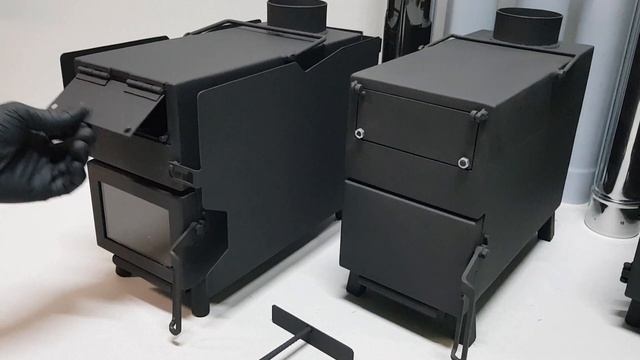 Дровеная печь "Optima" с хорошим КПД. смотреть онлайн