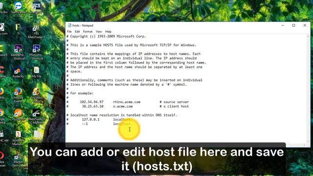 How to edit the Hosts file in Windows (100% working method in 2018) смотреть онлайн