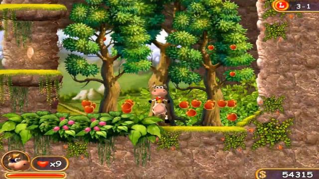 Играем в Супер Корову игра 2007 года создана в России компанией NevoSoft