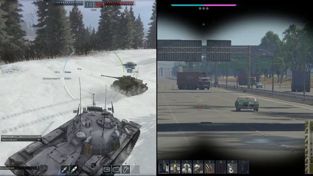 War Thunder vs Armored Warfare | Magach 3 vs Magach 5 смотреть онлайн