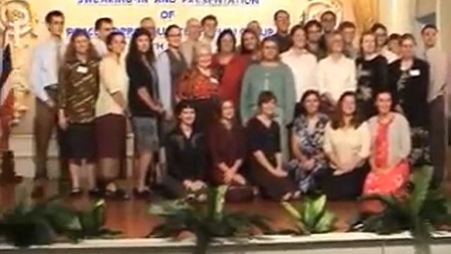 Peace Corps Swearing In Ceremony Speaches And First Visit To New Town Assignment