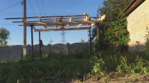 НАВЕС ДЛЯ АВТО СВОИМИ РУКАМИ Как Сделать Навес для Авто Ч2