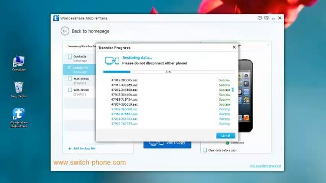 Recover/Extract Samsung Kies backup file to iPhone or Android phone смотреть онлайн