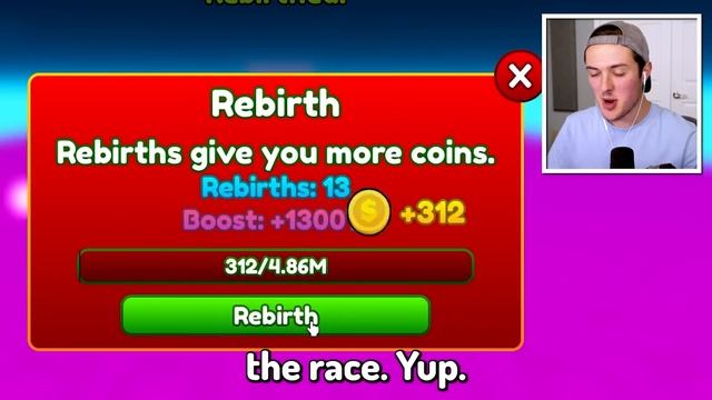 ROBLOX CHRISTMAS RACE CLICKER! (world record) смотреть онлайн