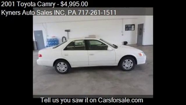 2001 Toyota Camry LE 4dr Sedan for sale in Chambersburg, PA смотреть онлайн