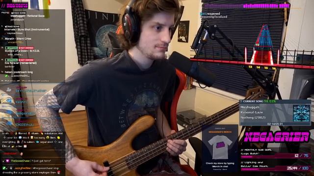 Rational Gaze - Meshuggah Bass Playthrough (Rocksmith CDLC) смотреть онлайн