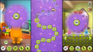 My Talking Tom  Level 1 Vs BaBy Tom Level 99 Vs CuTe Tom Level 999 - Android gameplay #3