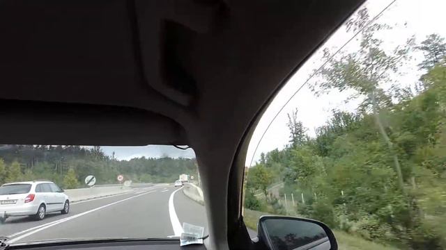 Österreich, автобан Сомбатхей - Вена, едем в Эйзенштадт смотреть онлайн