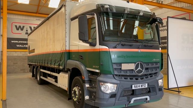New In Stocklist For Sale: MERCEDES BENZ AROCS 2532 EU6 6X2 26 TONNE CURTAINSIDER – 2014 – NA14 WFO смотреть онлайн
