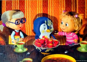 Маша и Медведь - собираем пазлы для детей | Видео Для Детей | Мультики с игрушками