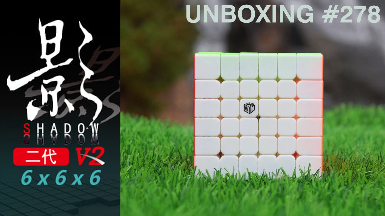 Unboxing №278 X-Man Shadow V2 M 6x6x6. Обзор смотреть онлайн