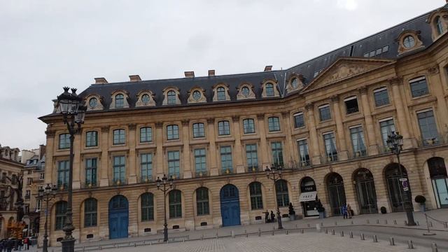 #Гуляем по Парижу/Вандомская площадь/ октябрь 2018 г смотреть онлайн