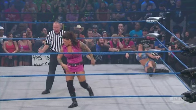 Madison Rayne Vs. ODB [iMPACT Wrestling 03.01.12]