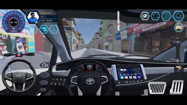 Car simulator vietnam #14 Long tour - Toyota Innova Gameplay | Android Gameplay смотреть онлайн