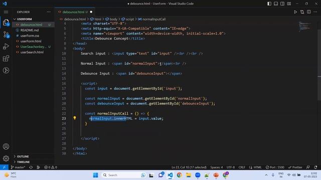 Debounce in JavaScript | What is Debounce in JavaScript? | How to enhance performance with Debounce смотреть онлайн