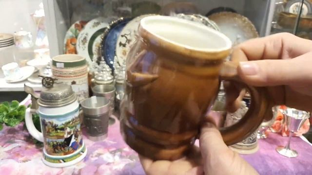 АНТИКВАРНЫЕ И ВИНТАЖНЫЕ КРУЖКИ. Кружки, стаканы, бокалы. Кружки пивные и кружки детские. смотреть онлайн