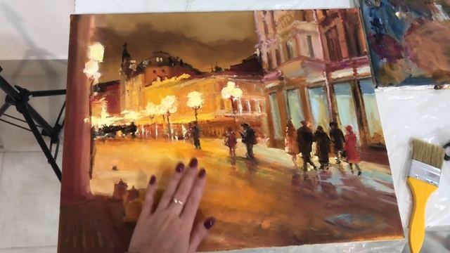 Как покрыть картину лаком смотреть онлайн
