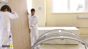 Как согнуть гипсокартон | Строительные лайфхаки