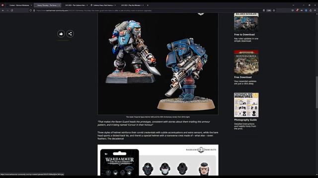 Raven Guard get their UPGRADES! | Horus Heresy Thursday смотреть онлайн