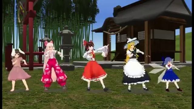 【MMD Cup 4】【Touhou】Hakurei Shrine Festival Song【東方IOSYS】 смотреть онлайн