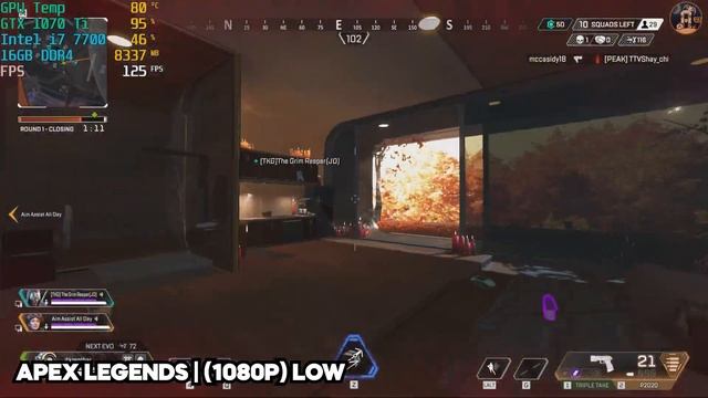 GTX 1070 Ti + Intel i7 7700 Benchmarks смотреть онлайн