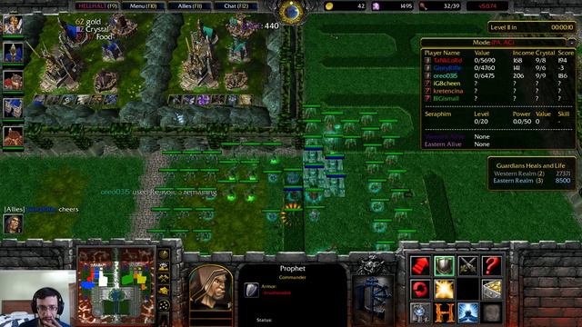 Warcraft 3 Classic: HellHalt TD Competitive #46 - Level 10 Struggles? смотреть онлайн