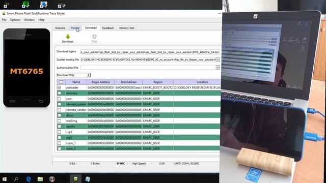 Redmi 9C NFC Remove FRP bypass Google Account FREE with FlashTool смотреть онлайн