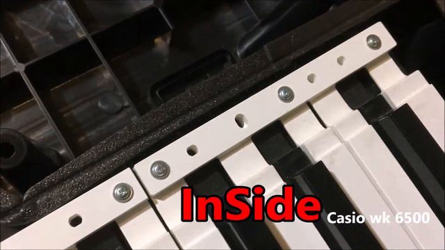 InSide Casio Wk6500 / Parts