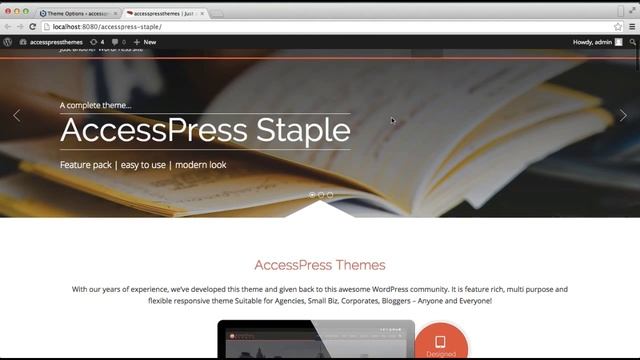 Best Free WordPress Theme AccessPress Staple - How to Configure Header Setting | WordPress Tutorial смотреть онлайн