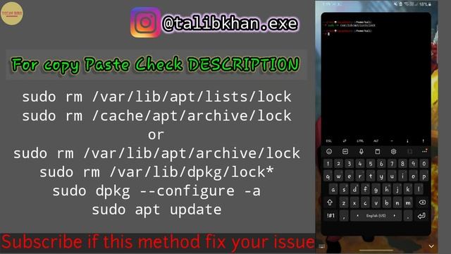 could not get lock /var/lib/dpkg/lock -Fix Update Error in Termux and Linux distro | Anlinux update смотреть онлайн