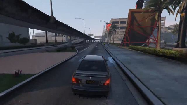 GTA 5......ab zum Flughafen (Schafter V12) смотреть онлайн