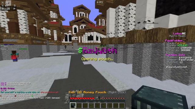 I GOT F TOP 1 ON MINECRAFT FACTIONS... (LotusMC) смотреть онлайн