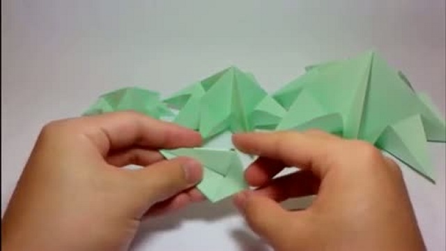 Sapin de Noël en origami смотреть онлайн