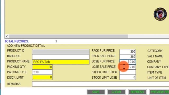 How to add new item in this software||Inventory Software System||One Click смотреть онлайн