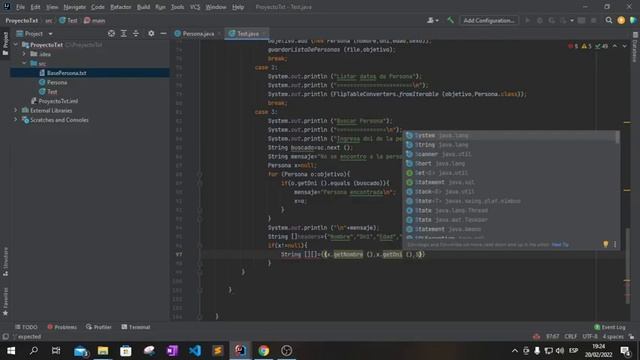 Sistema CRUD con Java, usando un archivo txt como base de datos смотреть онлайн