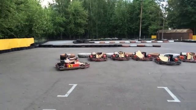 Картинг в парке 